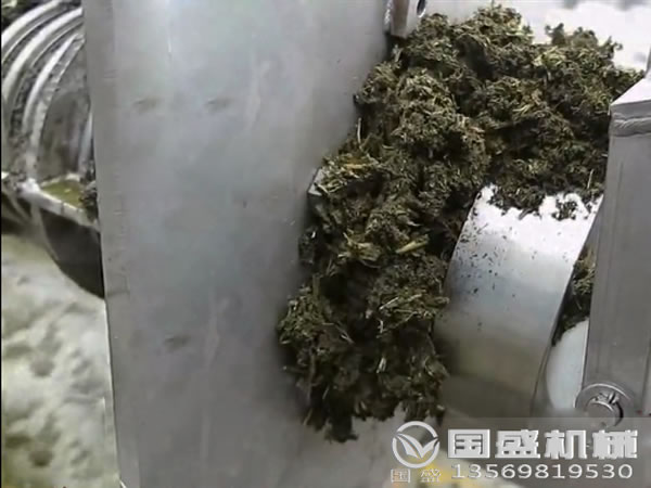 中藥渣螺旋壓榨機